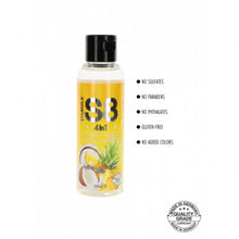 Lubrifiant Stimul8 S8 - 4 in 1, pentru corp, gel masaj, lubrifiant, pina colada, 125 ml