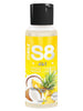 Lubrifiant Stimul8 S8 - 4 in 1, pentru corp, gel masaj, lubrifiant, pina colada, 125 ml