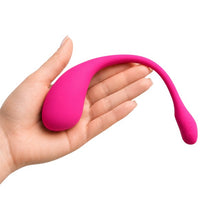 Stimulator LOVENSE - LUSH 2, control prin aplicatie, pentru stimularea punctului G, clitorisul si penisul in cazul penetrarii, 15 cm, culoarea roz