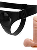 Ham Strap-On PRETTY LOVE universal cu dildo-HARNESS 20 CM, NATURAL