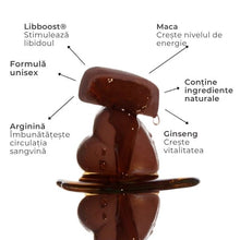 Praline afrodisiace din ciocolată THE OH COLLECTIVE Date Night Bonbons, unisex , 12 cărți de  joc incluse “Adevăr sau Provocare”, cu maca și ginseng, 4 buc (albastră)