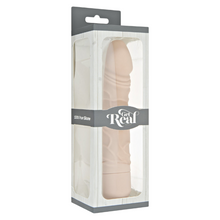 Vibrator TOYJOY Get Real Classic Original Vibrator Nude, 7 funcții de vibrație, rezistent la apă, lungime 20.1 cm, culoarea pielii