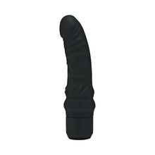 Vibrator TOYJOY Get Real - Mini Classic G-Spot Vibrator, din silicon, 7 funcții de vibrație, rezistent la apă, 18.2 cm, negru