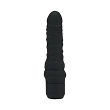 Vibrator TOYJOY Get Real - Mini Classic G-Spot Vibrator, din silicon, 7 funcții de vibrație, rezistent la apă, 18.2 cm, negru