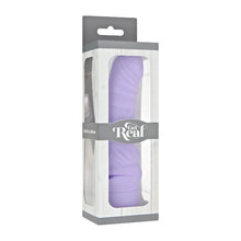 Vibrator TOYJOY Get Real - Mini Classic G-Spot Vibrator, din silicon, 7 funcții de vibrație, rezistent la apă, 18.2 cm, mov