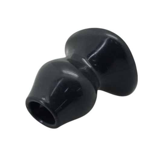Dilatator anal TOYZ4LOVERS Anal Stretcher, cu orificiu pentru penetrare, lungime 11 cm, diametru 4 cm, negru (00701603)