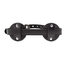 Mască TOYZ4LOVERS Blindfold Patch, pentru jocuri erotice BDSM, din piele artificială, mărime ajustabilă, culoare negru