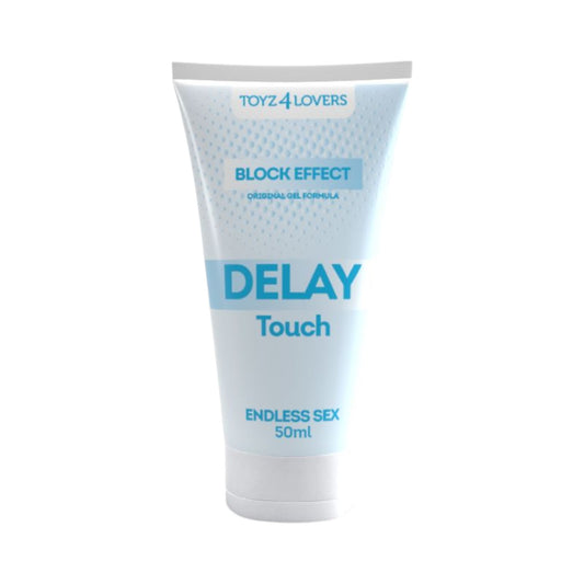 Gel TOYZ4LOVERS Delay Touch - Block Effect, pentru întârzierea ejaculării, 50 ml