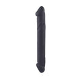 Dildo cu două capete TOYZ4LOVERS Double Joy, din silicon hipoalergenic, lungime 23 cm, diametru 3 cm, negru
