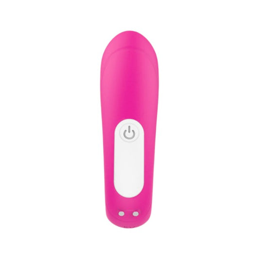 Vibrator dublu TOYZ4LOVERS Elys Be Amazed, control prin telecomandă, 9 funcții de vibrație, rezistent la apă, roz