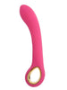 Vibrator TOYZ4LOVERS Handy Line Grip, pentru stimularea punctului G, 10 funcții de vibrație, 18.8 cm, roz cu auriu