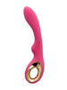 Vibrator TOYZ4LOVERS Handy Wave Grip Large, pentru stimularea punctului G, 10 funcții de vibrație, 24 cm, roz cu auriu