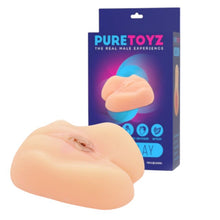 Masturbator realist TOYZ4LOVERS Pure Toys - Ada’s Play, simulare vaginală și anală realistă, din TPR, culoarea pielii