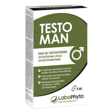 Capsule TESTOMAN Testosterone, LaboPhyto, pentru erectii puternice si cresterea nivelului de testosteron, 60 capsule