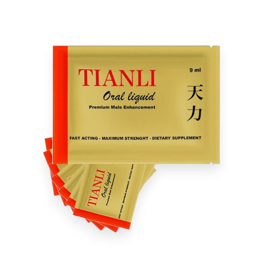 Jeleu CUPID LABS Tianli Oral Liquid, pentru potență și erecții puternice de durată, cu ingrediente naturale, 7 buc