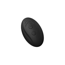 Vibrator anal TOOSH Light Up Vibrating Butt Plug, cu telecomandă, led multicolor, 10 funcții de vibrație, din silicon, 7.6 cm inserabili, negru