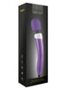 Aparat de masaj ToyJoy - Wonder Wand, pentru corp si zonele intime, 3 functii de vibratie, mov, 33.5 cm