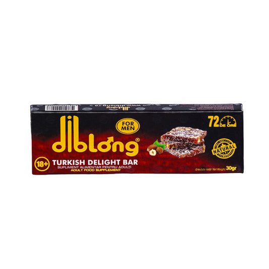 Afrodisiac premium, DIBLONG - TURKISH DELIGHT BAR, pentru potenta, erectie, intarziere ejaculare, cresterea libidoului barbatilor, 100% natural, 30 gr