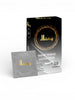 Prezervative ultra subțiri DIBLONG Ultra Thin, lubrifiate, din latex, 52 ± 2 mm, 10 buc