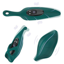 Vibrator clitoris URBAN SKY Female Vibrator and Sleeves Set, cu 3 huse detașabile, 9 funcții de vibrație, rezistent la apă, negru cu verde