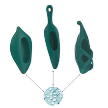 Vibrator clitoris URBAN SKY Female Vibrator and Sleeves Set, cu 3 huse detașabile, 9 funcții de vibrație, rezistent la apă, negru cu verde