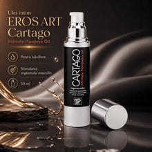 Ulei intim EROS ART Cartago Intimate Pompeya Oil, pentru lubrifiere și stimularea orgasmului masculin, 50 ml
