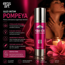 Ulei intim Pompeya - Eros Art, pentru stimularea orgasmului feminin, 50 ml