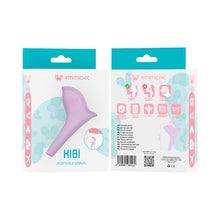 Urinal portabil INTIMICHIC Kibi Portable Urinal, cupă pentru urinare de unică folosință, material TPE flexibil, mov
