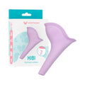 Urinal portabil INTIMICHIC Kibi Portable Urinal, cupă pentru urinare de unică folosință, material TPE flexibil, mov