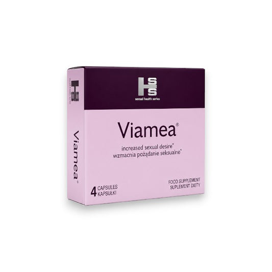 Capsule VIAMEA, pentru cresterea libidoului feminin si orgasm intens, 1 cutie x 4 buc