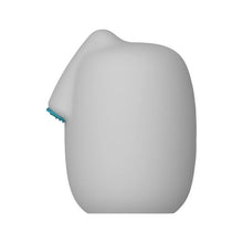 Masturbator 2 în 1 VIBEGGS Twisty Tongues, efect autolubrifiant, vibrator bullet inclus, utilizat și ca stimulator clitoris, gri