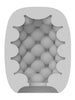 Masturbator 2 în 1 VIBEGGS Blow Misty, efect autolubrifiant, vibrator bullet inclus, utilizat și ca stimulator clitoris, gri