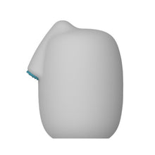 Masturbator 2 în 1 VIBEGGS Candy Curves, efect autolubrifiant, vibrator bullet inclus, utilizat și ca stimulator clitoris, gri