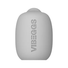 Masturbator 2 în 1 VIBEGGS Candy Curves, efect autolubrifiant, vibrator bullet inclus, utilizat și ca stimulator clitoris, gri