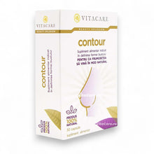 Capsule VITACARE Contour, pentru mărirea, fermitatea și definirea formei sânilor, formulă 100% naturală, 30 bucăți