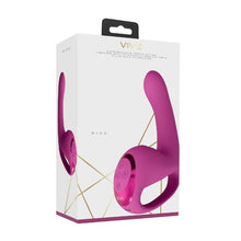 Vibrator VIVE Riko, pentru stimularea clitorisului și punctului G, 1000+ combinații de vibrații, cu mâner ergonomic, roz