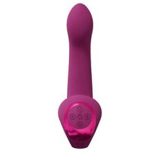 Vibrator VIVE Riko, pentru stimularea clitorisului și punctului G, 1000+ combinații de vibrații, cu mâner ergonomic, roz