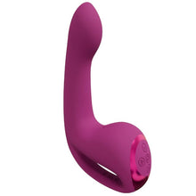 Vibrator VIVE Riko, pentru stimularea clitorisului și punctului G, 1000+ combinații de vibrații, cu mâner ergonomic, roz