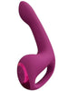 Vibrator VIVE Riko, pentru stimularea clitorisului și punctului G, 1000+ combinații de vibrații, cu mâner ergonomic, roz