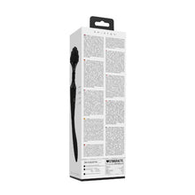 Aparat de masaj dublu VIVE Shiatsu Double-Action Massager Wand, pentru corp și punctul G, 10 funcții de viteză, negru