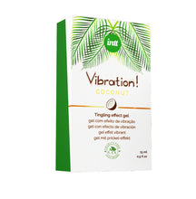 Gel INTT Vibration! Coconut, pentru stimulare si excitare, senzatie vibranta, vegan, Unisex, 15 ml