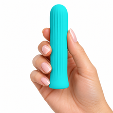 Vibrator Bullet PRETTY LOVE - BLANCHE Blue reincarcabil, cu 12 functii de vibratii