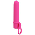 Vibrator mini PRETTY LOVE Ledon, 10 funcții de vibrație, rezistent la apă, lungime 13.5 cm, roz