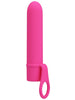 Vibrator mini PRETTY LOVE Ladon, 10 funcții de vibrație, rezistent la apă, lungime 13.5 cm, roz