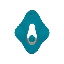 Vibrator pentru chilot LATETOBED Ferty Panty Stimulator, pentru stimularea clitorisului, control prin telecomandă, cu 10 funcții de vibrație, albastru