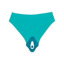 Vibrator pentru chilot LATETOBED Ferty Panty Stimulator, pentru stimularea clitorisului, control prin telecomandă, cu 10 funcții de vibrație, albastru