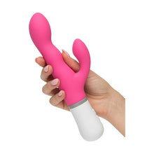Vibrator rabbit LOVENSE Osci 3, cu stimulator dublu, control prin aplicație, funcție de încălzire, funcții de vibrație nelimitate, roz