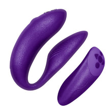 Stimulator WEVIBE - CHORUS, control prin telecomanda si aplicatie, pentru stimularea punctului G, clitorisului si penisului in timpul penetrarii, 12 cm, culoare mov