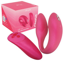 Stimulator WEVIBE - CHORUS, control prin telecomanda si aplicatie, pentru stimularea punctului G, clitorisului si penisului in timpul penetrarii, 12 cm, culoare roz