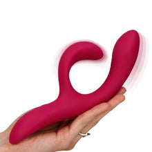 Vibrator dublu WE VIBE NOVA, 2nd generation, pentru stimularea clitorisului și punctului G, control prin aplicație, 10+ funcții de vibrație, culoarea roz